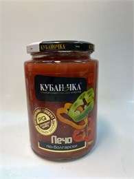 Лечо по - Болгарски "Кубаночка" 720гр с/б 1*8шт 00000000486