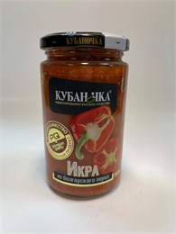 Икра из болгарского перца "Кубаночка" 350гр. 1/12 00-00001960