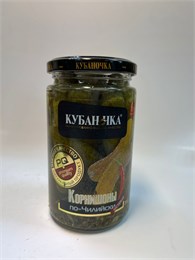 Корнишоны по - Чилийски "Кубаночка" 360гр с/б 1*12шт 00-00001966