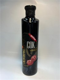 Сок Вишнёвый 100% Кубаночка 750гр 1*6шт 00-00001932