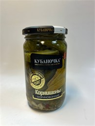 Корнишоны "Кубаночка" маринованные 360гр с/б 1*12шт 00000001971