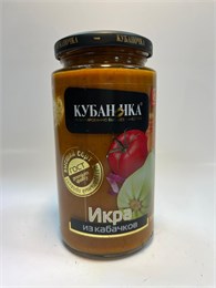 Икра кабачковая "Кубаночка" 500гр с/б твист 1*12шт 0000002046