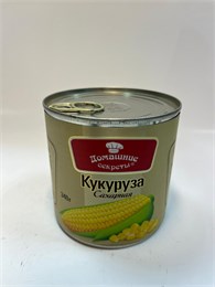 Кукуруза сладкая "Домашние секреты" 340гр ж/б 1*12шт 00-00000309