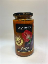 Икра из баклажанов "Кубаночка" 500гр с/б твист 1*12шт 00000002045