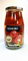 Томаты маринованные с перцем "Кубаночка" 1500гр  1/6шт 00-00002032