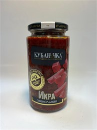 Икра из свеклы "Кубаночка" 500гр. 1/12 00-00001961