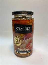 Фасоль по - Аргентински "Кубаночка" 500гр с/б 1*12шт 00000006999