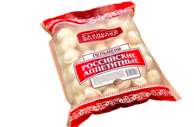 ПЕЛЬМЕНИ РОССИЙСКИЕ-АППЕТИТНЫЕ 0,9 КГ 35889