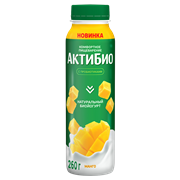 АКТИБИО ЙОГ ПИТ 260 МАНГО П9 200601