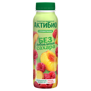 АКТИБИО ЙОГ ПИТ 260 ПЕРСИК-МАЛИНА П9 б/с 200635