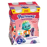 РАСТИШ ПИТ 1*90 ПЛОМБИР С ГОЛУБИКОЙ 1*4 200641