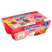 РАСТИШКА 6*45гр КЛУБНИКА АБРИКОС 8шт 106991