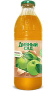 Дивный Сад Напиток сокосодержащий 1л Яблоко освет. д/пит стекло 1/6шт УТ-00010561